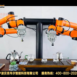 协作机器人双臂泡茶